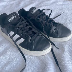 Adidas black shoes